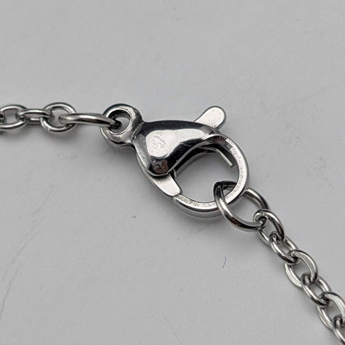 1977 British pure silver jubilee ingot pendant 28g with necklace MPM